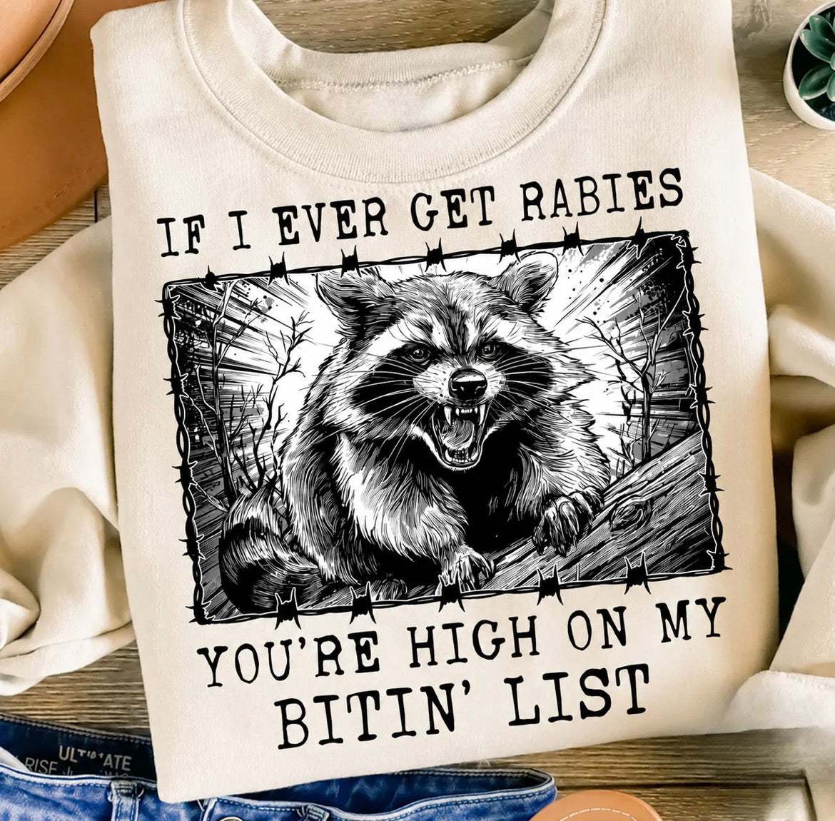 Rabies Crewneck