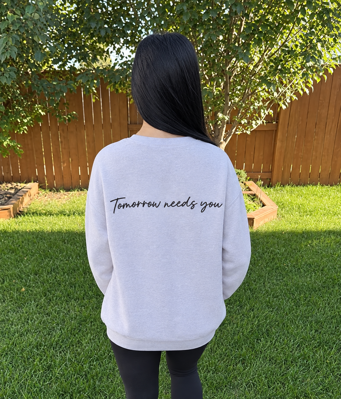 Tomorrow Needs You Crewneck