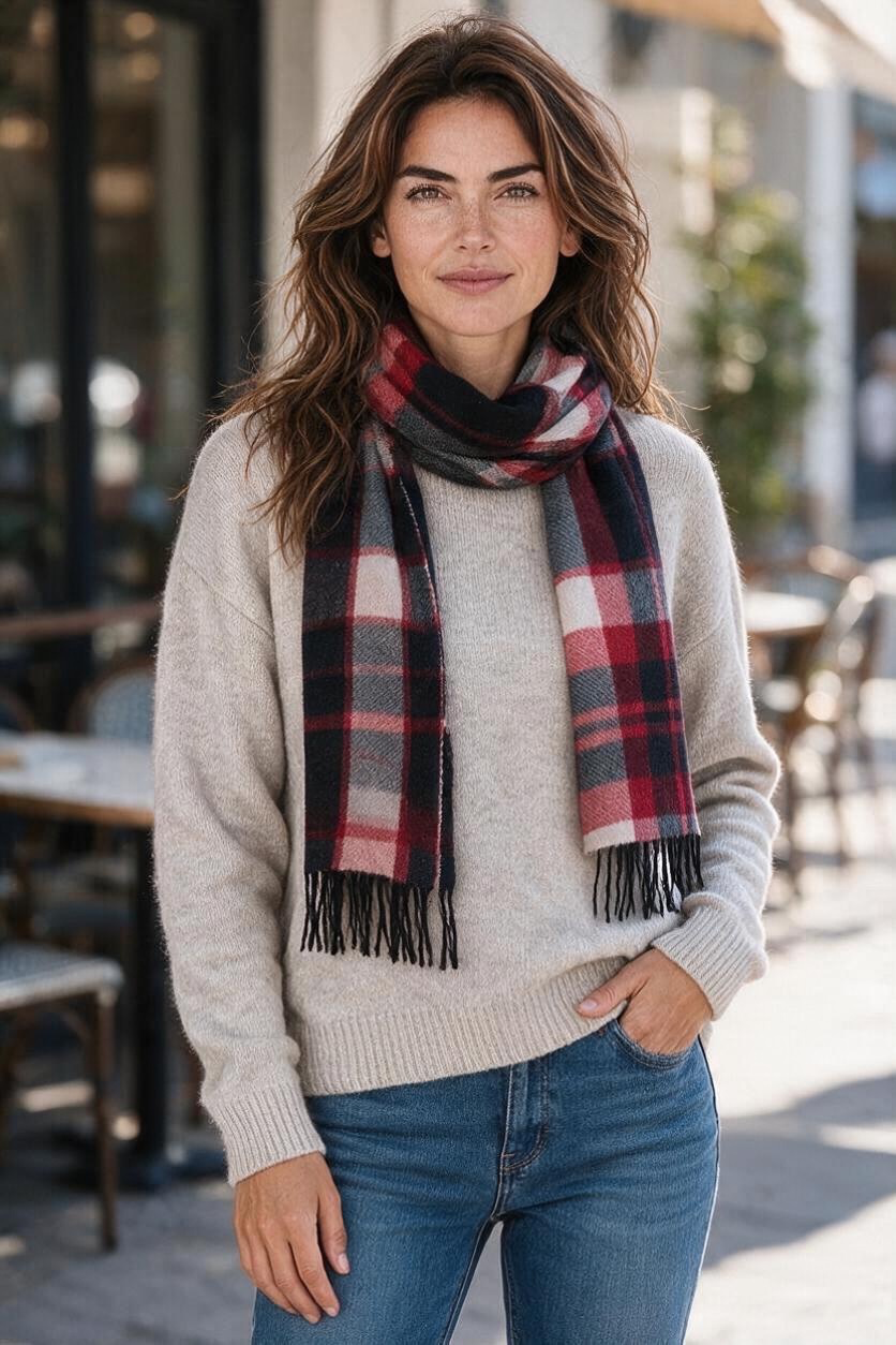Plaid Scarf