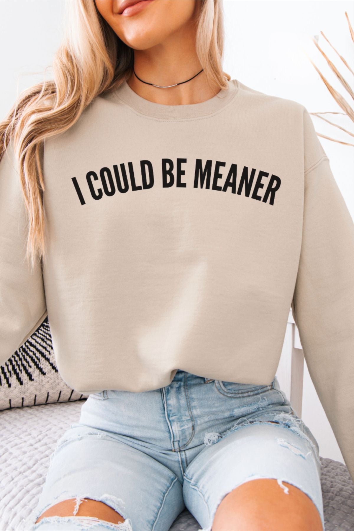 Pre-Order I Could Be Meaner Crewneck