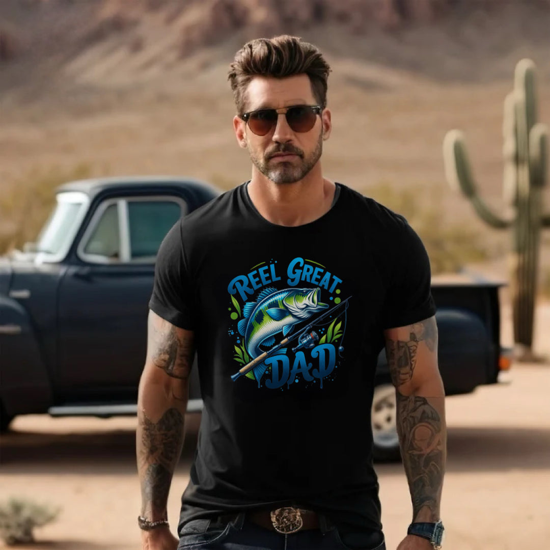 Reel Great Dad Tee