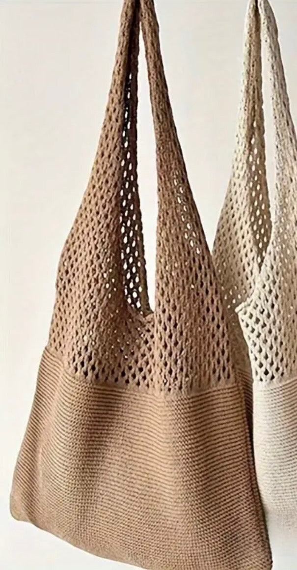 Knit Beach Bag