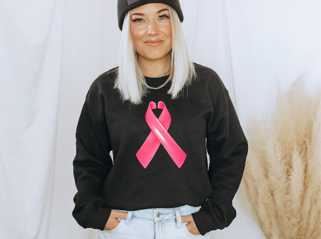 Breast Cancer Logo Crewneck