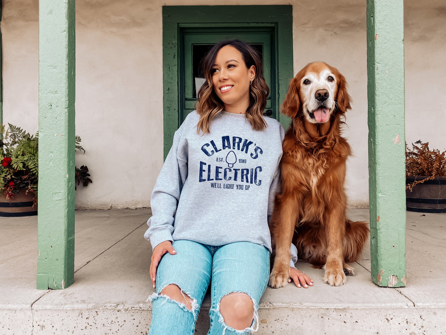 Clarks Electric Crewneck