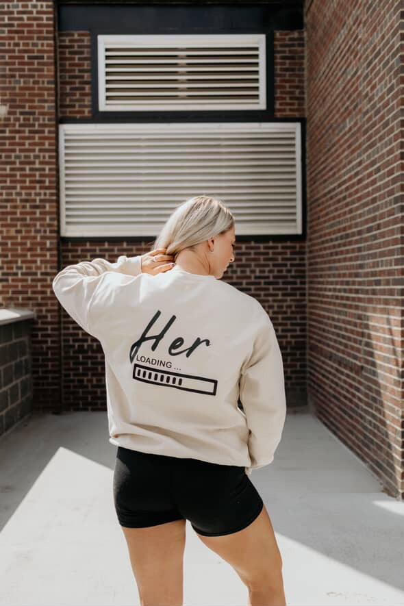 Becoming “Her” Blynn Fit Crewneck Sweater