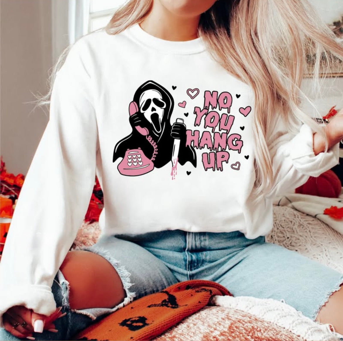 No You Hang Up Crewneck
