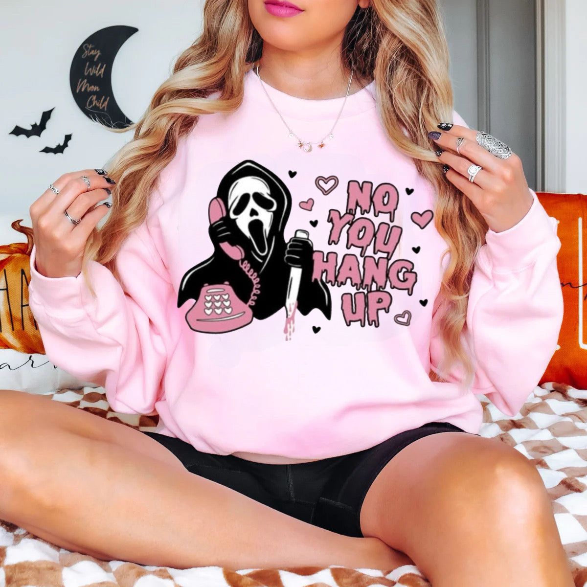 No You Hang Up Crewneck