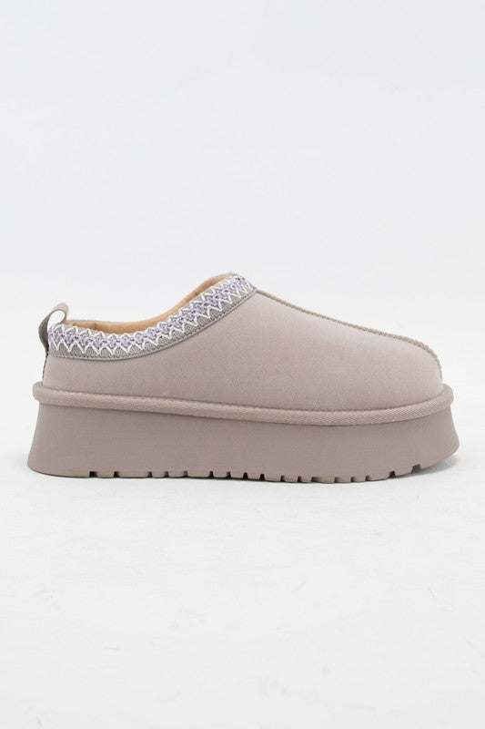 Platform Slip-On Grey