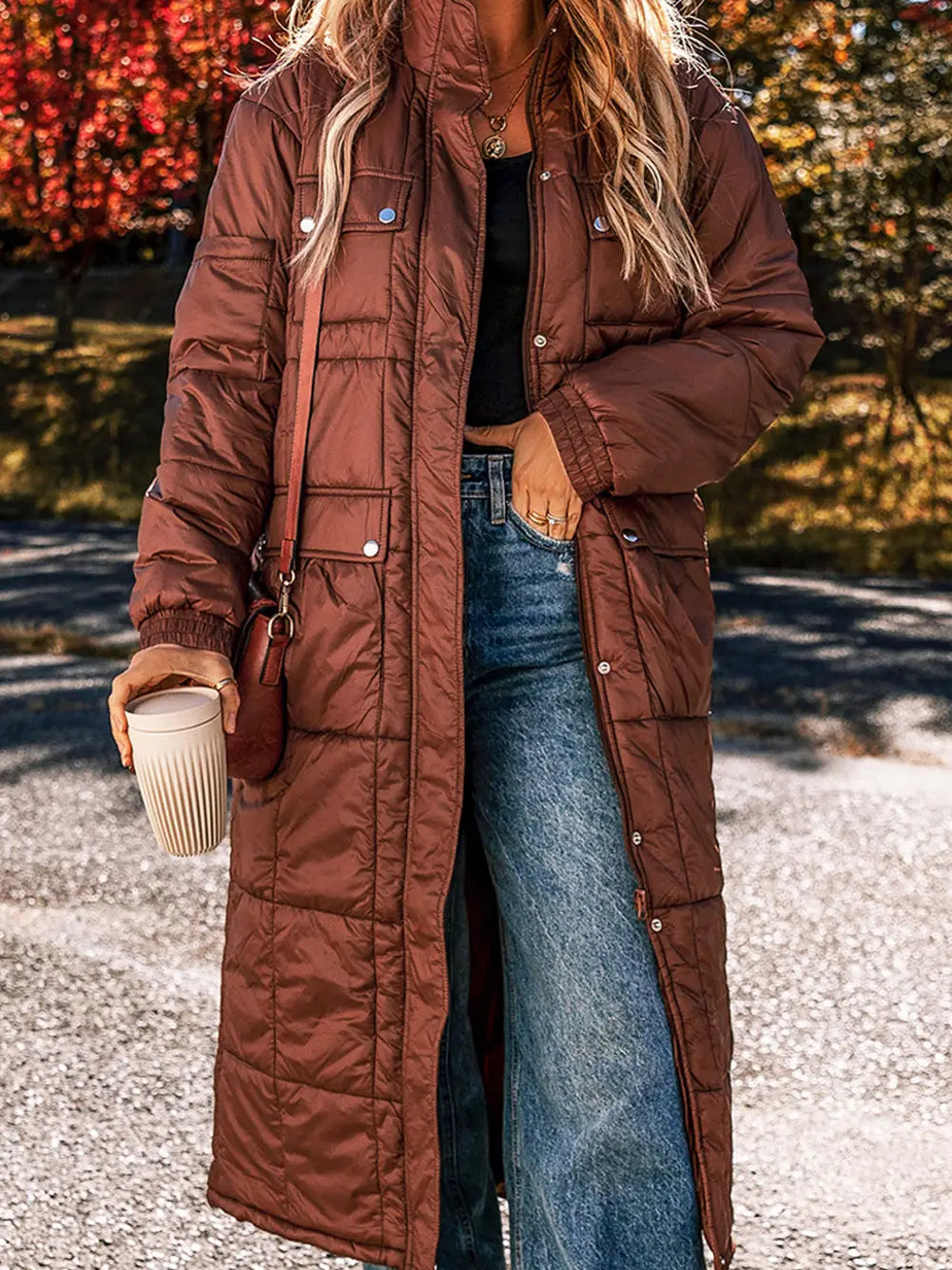 Quilted Puffer Coat