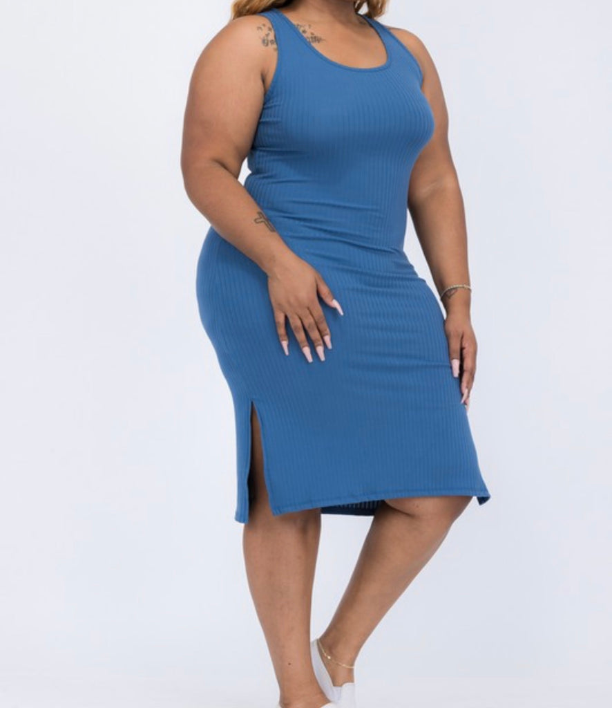 Blue Haze Tank Dress