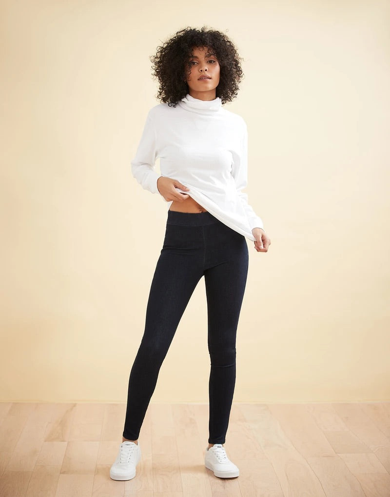Yoga Jeans High-Rise Pull-On Skinny